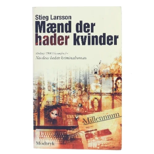Mænd der hader kvinder af Stieg Larsson (Bog)