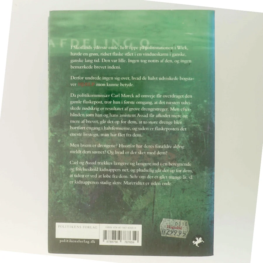 Flaskepost Fra P af Adler-Olsen, Jussi (Bog)