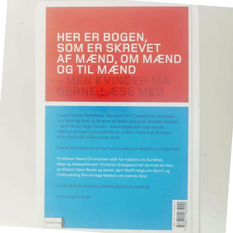 Kend din krop, mand : sundhed, sex, sport, sind af Kaare Christensen (Bog)