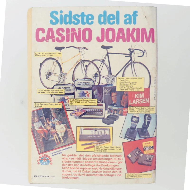 Onkel Joakim: Casino Joakim slutter! af <Bogens forfattere> (Bog)