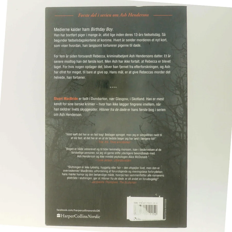 Hilsner fra de døde af Stuart MacBride (Bog)