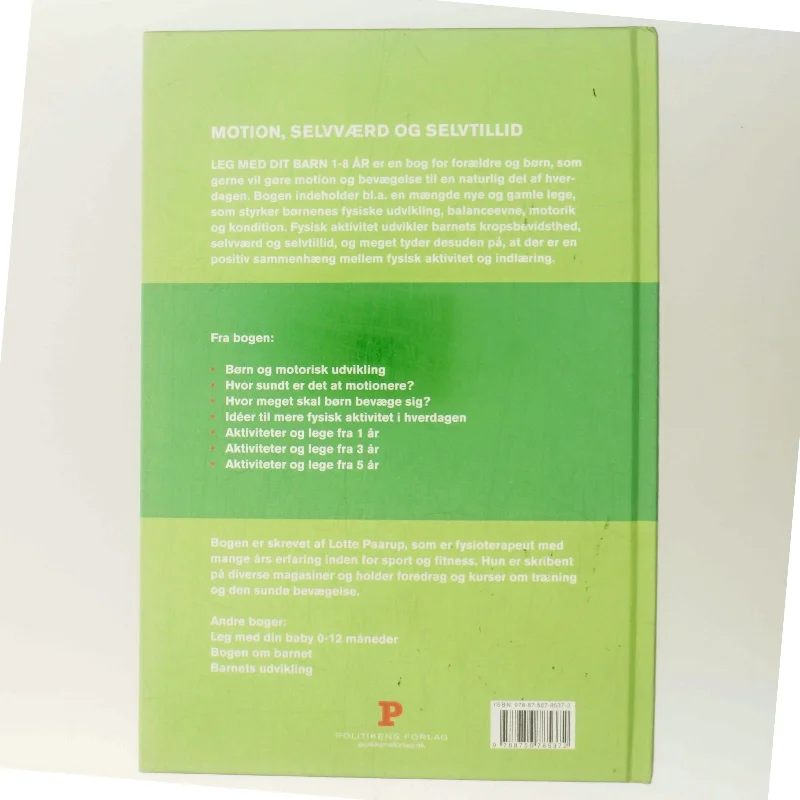 Leg med dit barn : 1-8 år af Lotte Paarup (Bog)