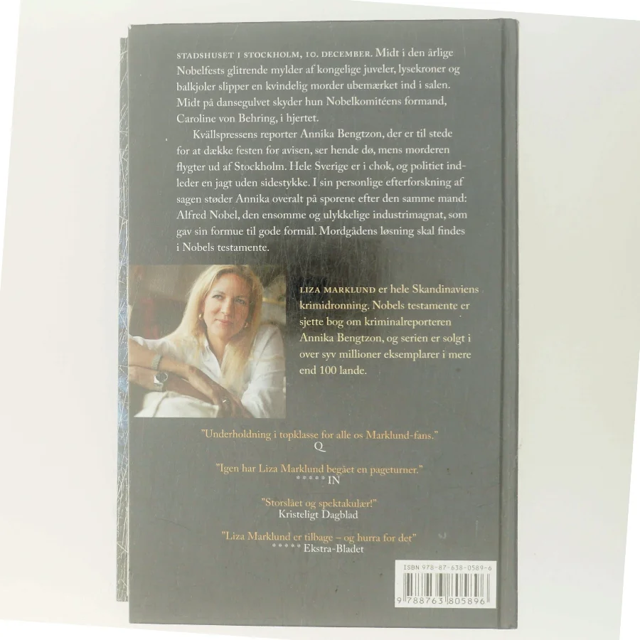 Nobels testamente af Liza Marklund (Bog)