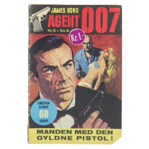 Agent 007 - Manden med den gyldne pistol af  (Bog)
