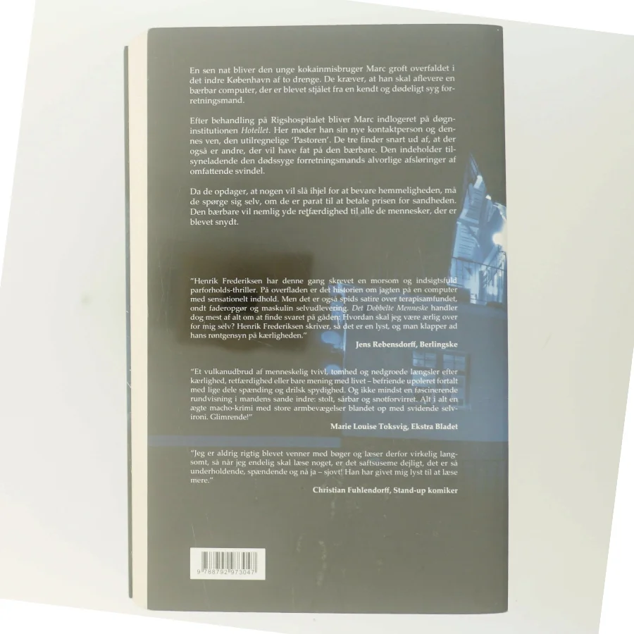 Det dobbelte menneske af Henrik Frederiksen (f. 1965) (Bog)