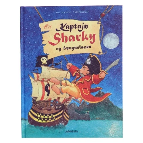 Kaptajn Sharky og fængselsøen (Bog)