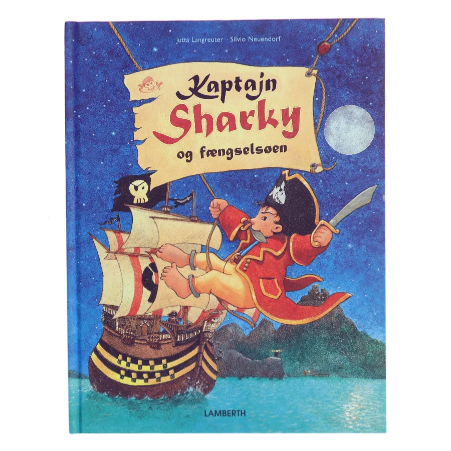 Kaptajn Sharky og fængselsøen (Bog)