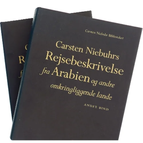 Rejsebeskrivelse fra Arabien og andre omkringliggende lande af Carsten Niebuhr (Bog)