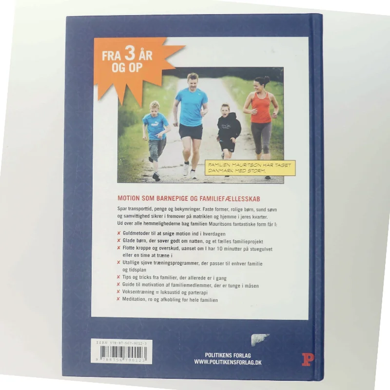 Kernesund familiefitness : fællesskab og sunde kroppe : med sjove øvelser, afkobling og træning til hjemmebrug (Bog)