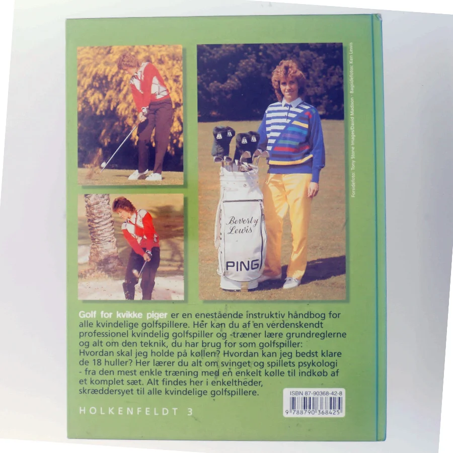 Golf for kvikke piger : komplet instruktionsbog om pigegolf af Beverly Lewis (Bog)