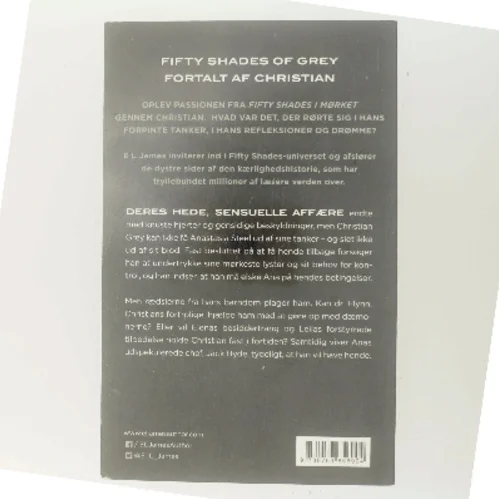 Fifty shades - i mørket af E. L. James (Bog)