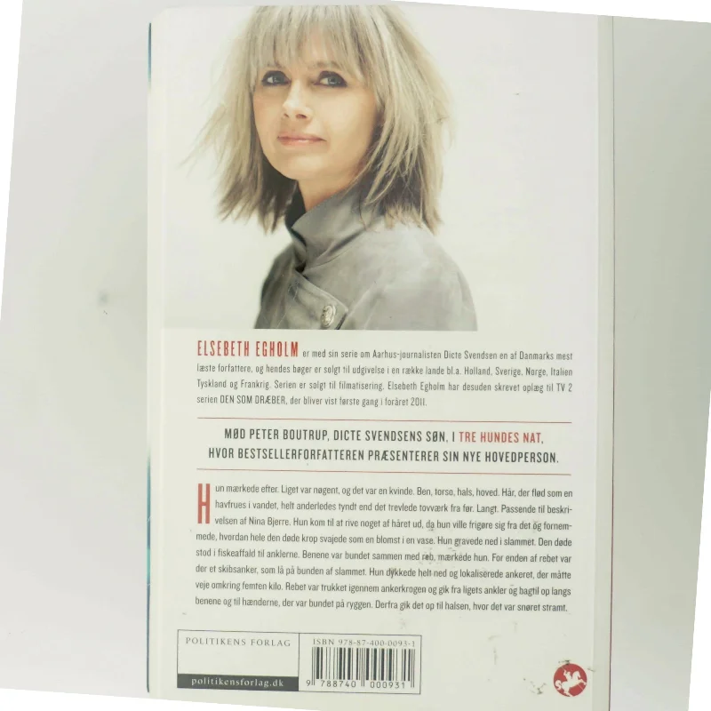 Tre hundes nat af Elsebeth Egholm (Bog) fra Politikens Forlag