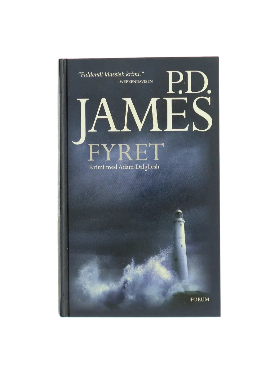 Forsiden af Fyret (The Lighthouse) af P. D. James