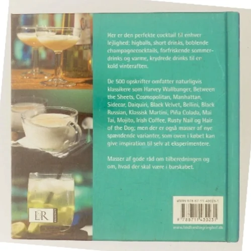 500 cocktails af Wendy Sweetser (Bog)