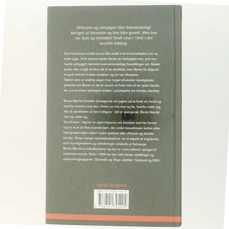 Sandheden i løgnen af Bente Merrild (Bog)