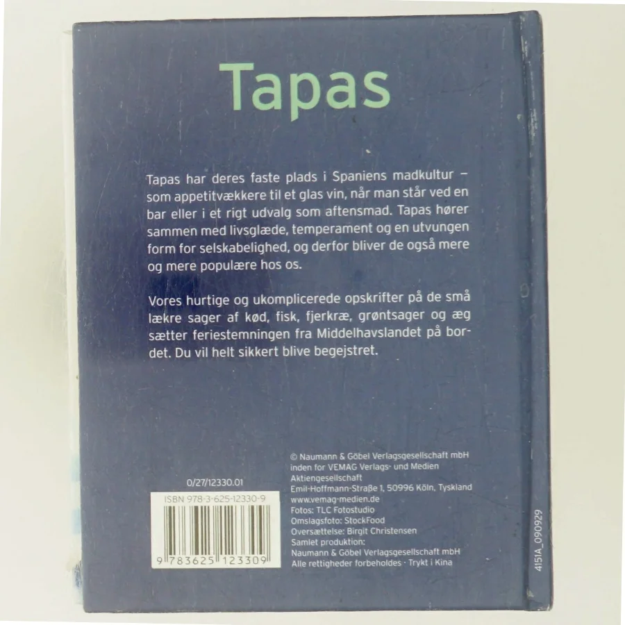 Tapas (Bog)