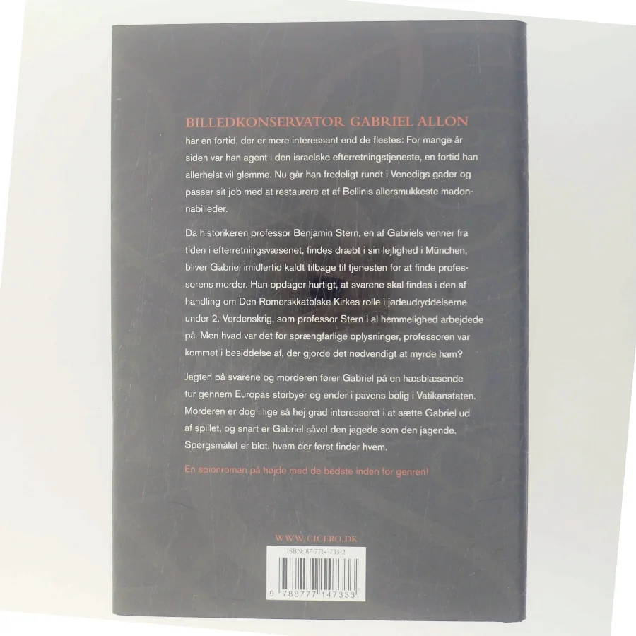 Vatikanets mand af Daniel Silva (Bog)