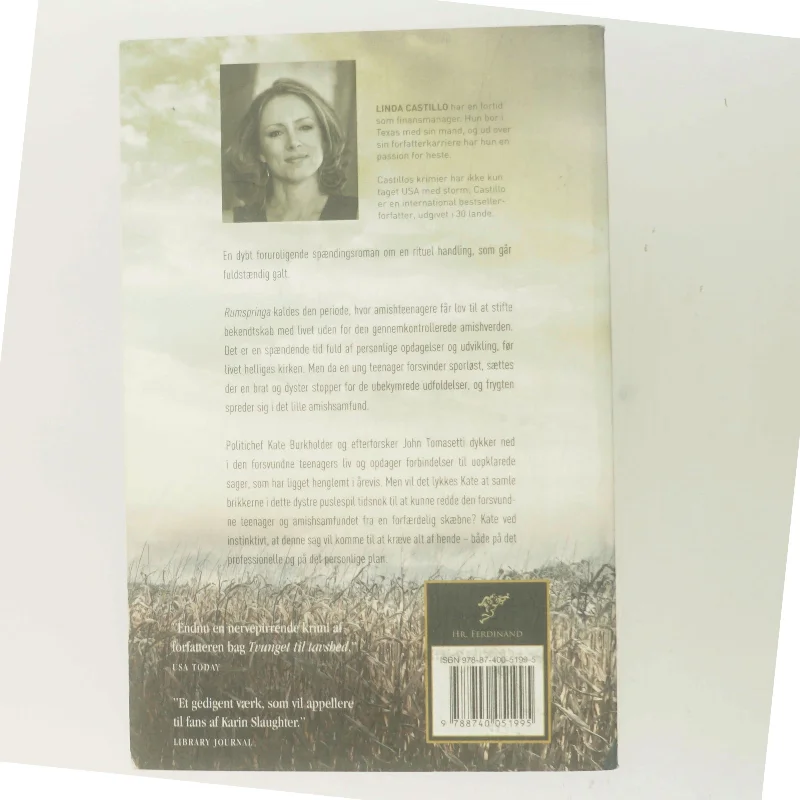 Meldt savnet af Linda Castillo (Bog)