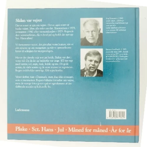 Dansk Vejr i 100 år af Stig Rosenørn (Bog)