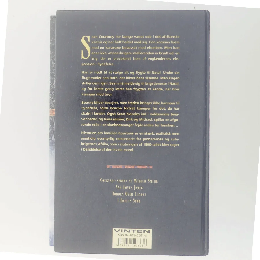 Torden over landet (Ved Mogens Boisen) af Wilbur A. Smith (Bog)