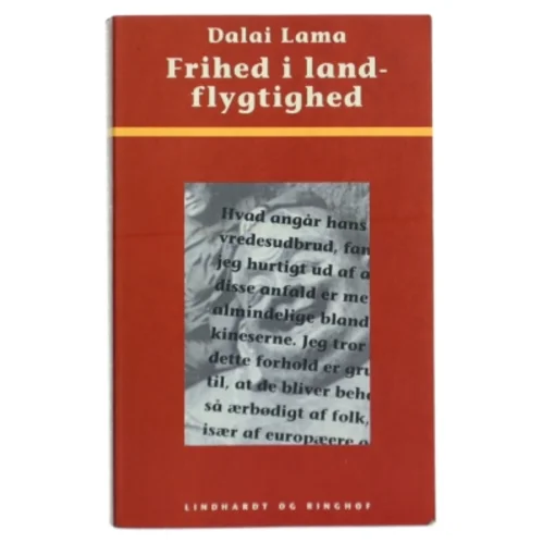 Frihed i landflygtighed : selvbiografi af Bstan-'dzin-rgya-mtsho (Bog)