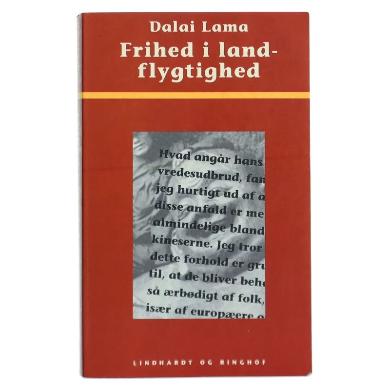 Frihed i landflygtighed : selvbiografi af Bstan-'dzin-rgya-mtsho (Bog)