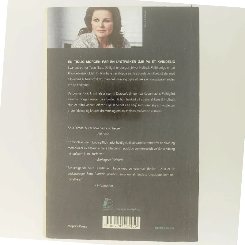 Kun ét liv af Sara Blædel (Bog)