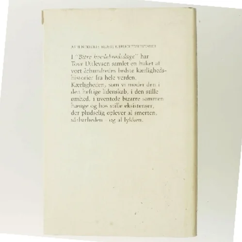 Bitre Hvedebrødsdage af Tove Ditlevsen (Bog)