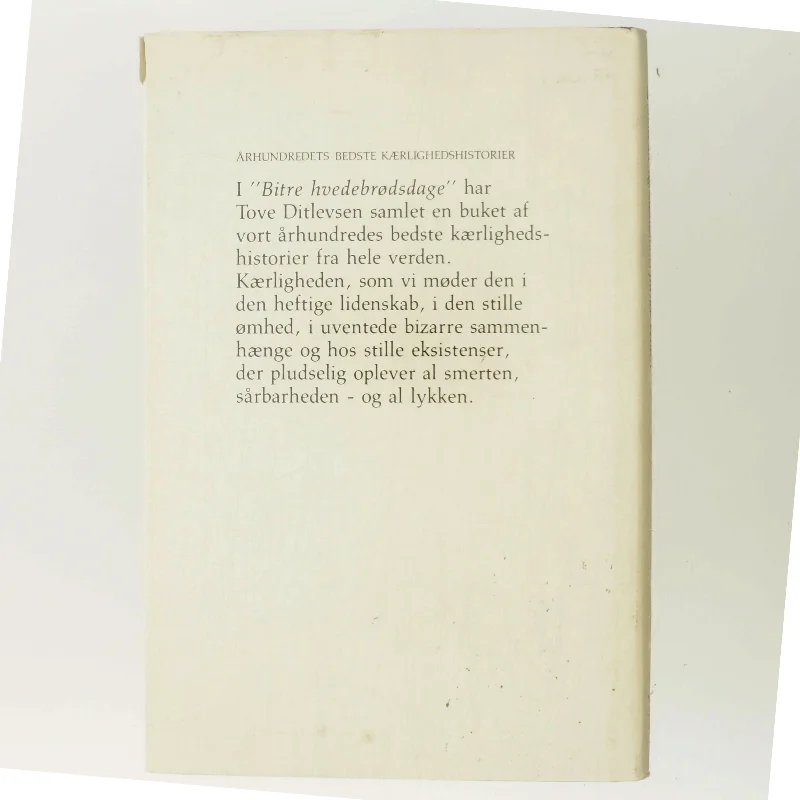 Bitre Hvedebrødsdage af Tove Ditlevsen (Bog)