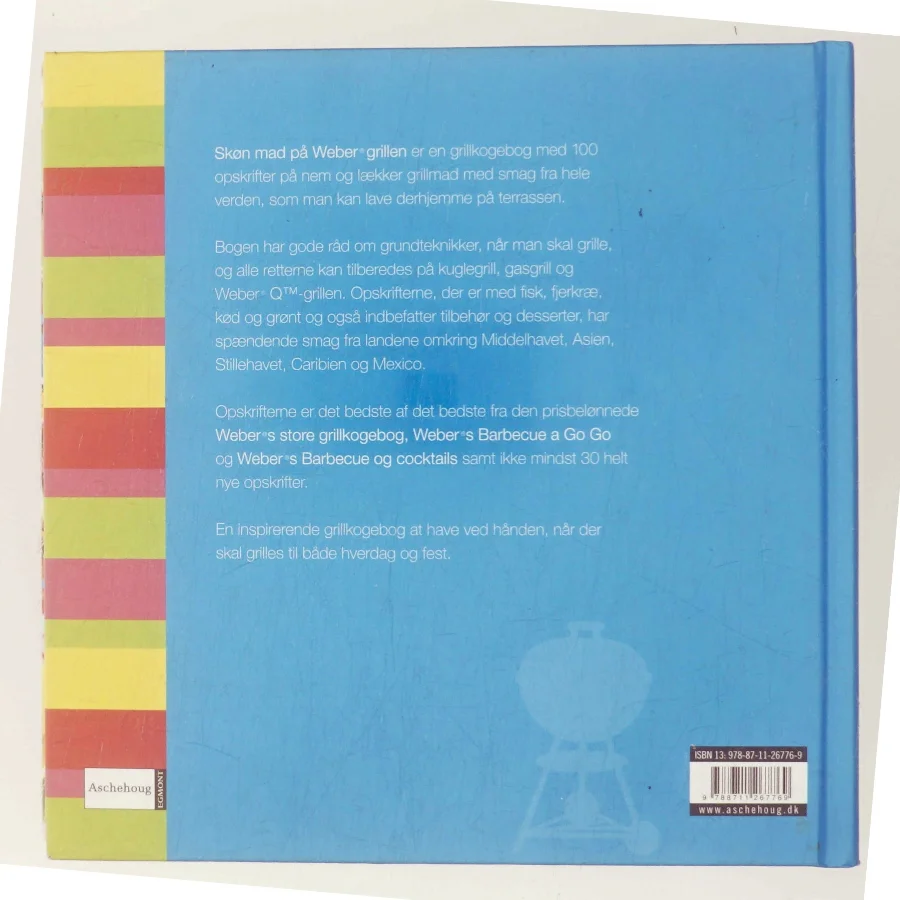Skøn mad på Weber grillen (Bog)
