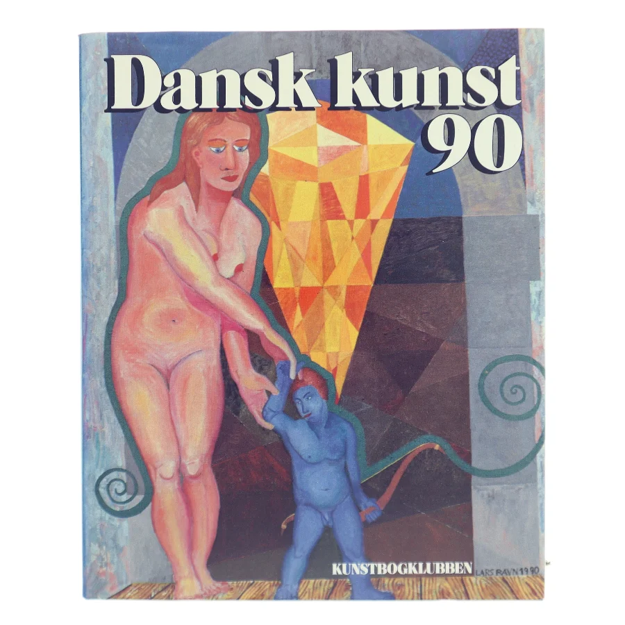 Dansk kunst 90 – kunstbog fra Kunstbogklubben af Kunstbogklubben (Bog)