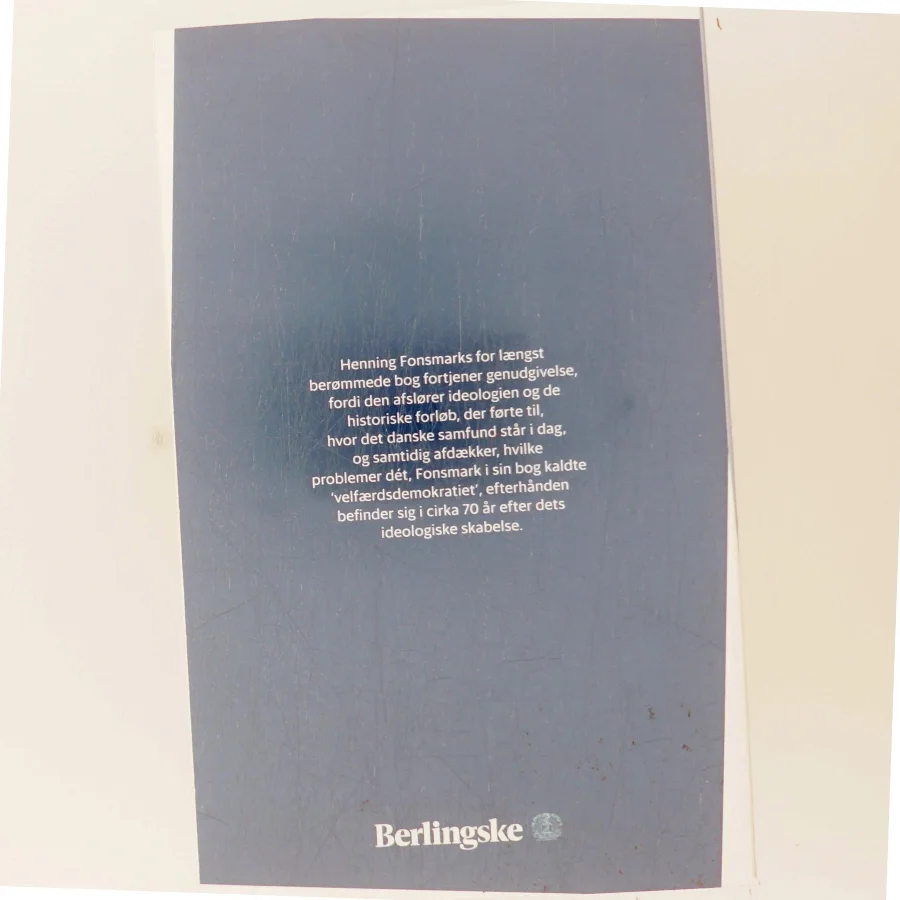 Historien om den danske utopi af Henning Fonsmark (Bog)