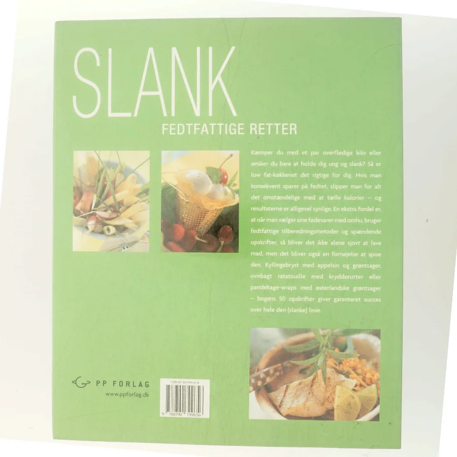 Slank : fedtfattige retter af Ukendt (Bog)