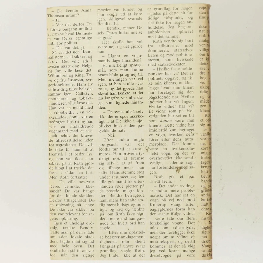 Bevisets Stilling af Bodelsen (Bog)