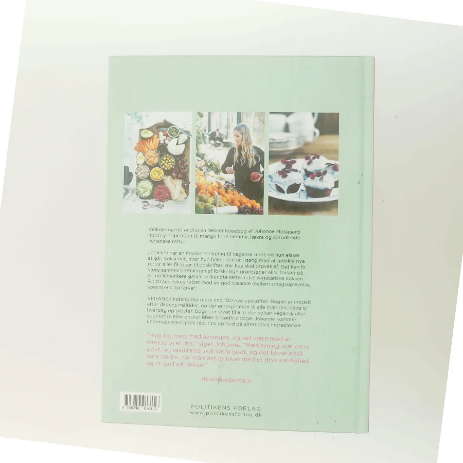 Vegansk : livin' la vida vegan af Johanne Mosgaard (Bog)