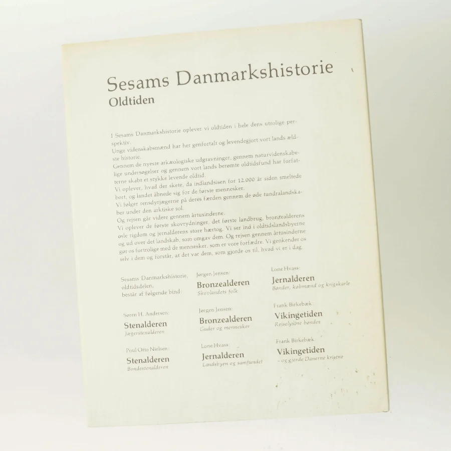 Danmarkshistorien, Oldtiden