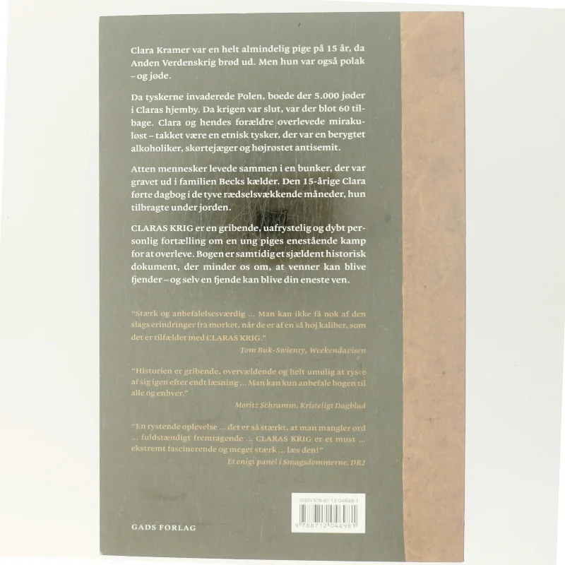 Claras Krig af Clara Kramer (Bog)