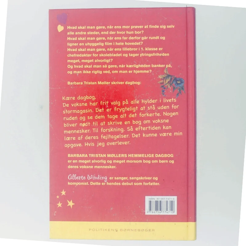 Barbara Tristan Møllers hemmelige dagbog af Alberte Winding (Bog)
