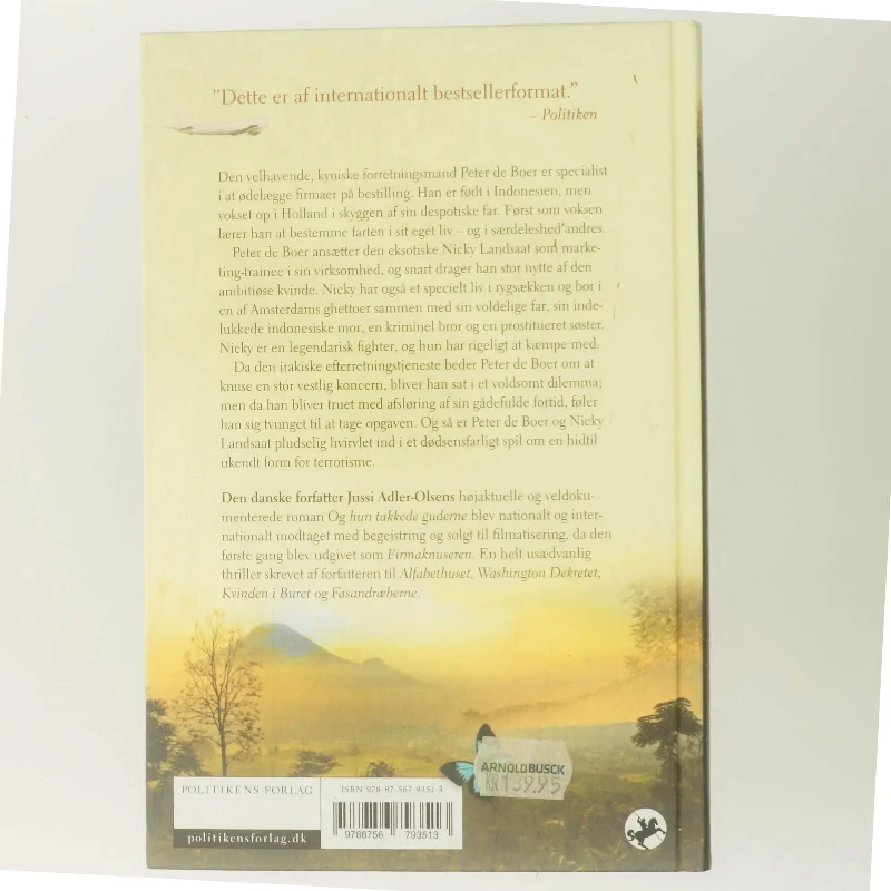 Og hun takkede guderne af Jussi Adler-Olsen (Bog)