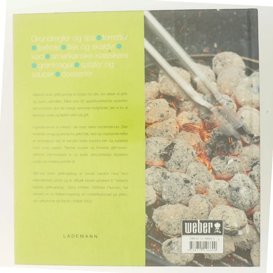 Webers store grillkogebog af Matthew Drennan (Bog)