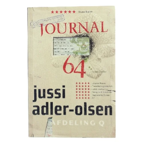 Journal 64 af Jussi Adler-Olsen (Bog)