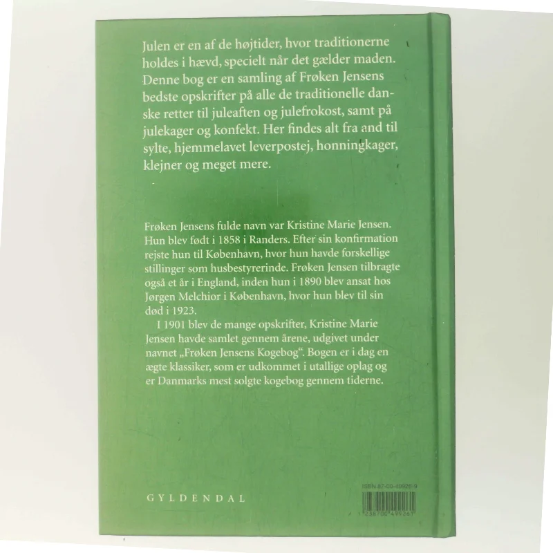 Frøken Jensens gode Julemad af Frøken Jensen (Bog)