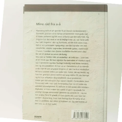 Mine råd fra a-å : 275 gør det selv råd af Flemming Leth (Bog)