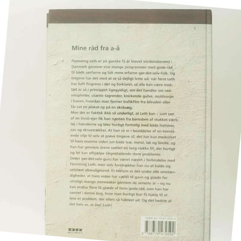 Mine råd fra a-å : 275 gør det selv råd af Flemming Leth (Bog)