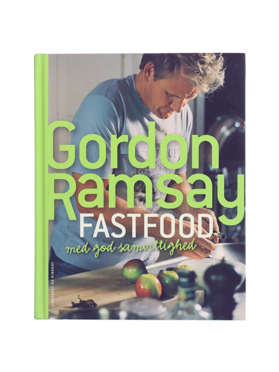 Forsiden af Fastfood med god samvittighed af Gordon Ramsay