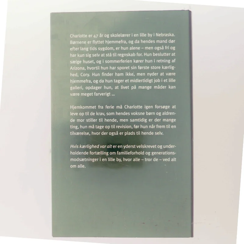 Hvis kærlighed var alt af Judith Henry Wall (Bog)