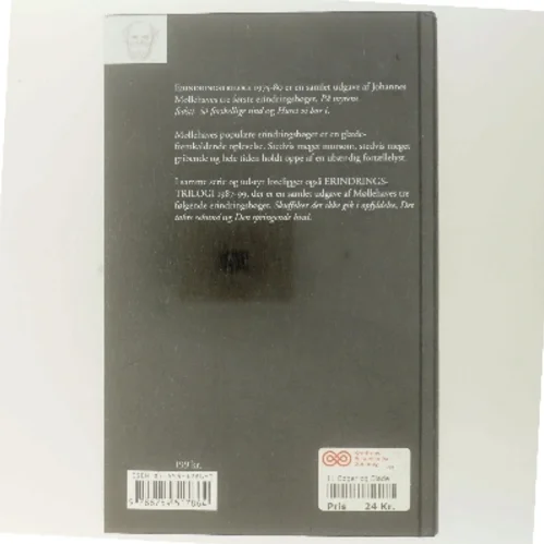 Erindringstrilogi : 1975-1980 af Johannes Møllehave (Bog)