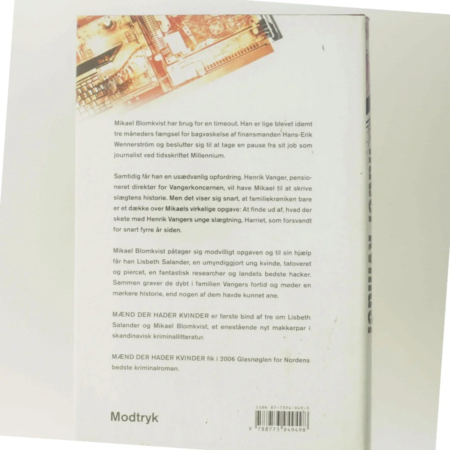 Maend Der Hader Kvinder af Stieg Larsson (Bog)