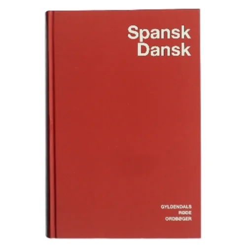 Spansk-dansk ordbog af Pia Vater (Bog)