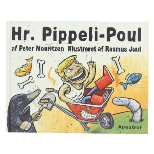 Hr. Pippeli-Poul børnebog fra Apostrof af Peter Mouritzen (Bog)